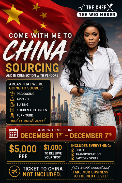 COME WITH ME TO CHINA — SOURCING & BUSINESS MASTERMIND